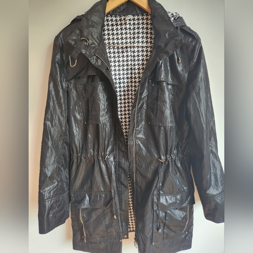 Lindi-Rain jacket-Black-L